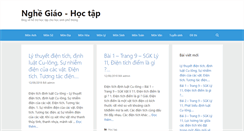 Desktop Screenshot of nghegiao.net