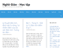 Tablet Screenshot of nghegiao.net